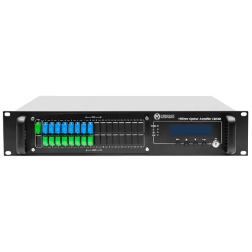 Оптический усилитель VERMAX для сетей КТВ, 8*21dBm, WDM фильтр PON